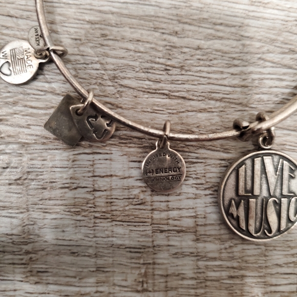 Alex and Ani Live Music Charm Bracelet - Picture 3 of 5